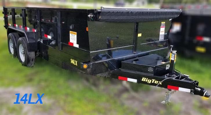 Big Tex Trailers 14LX-14 Dump Trailer Low Pro Big Tex Trailers 14LX-14 Dump Trailer Low Pro