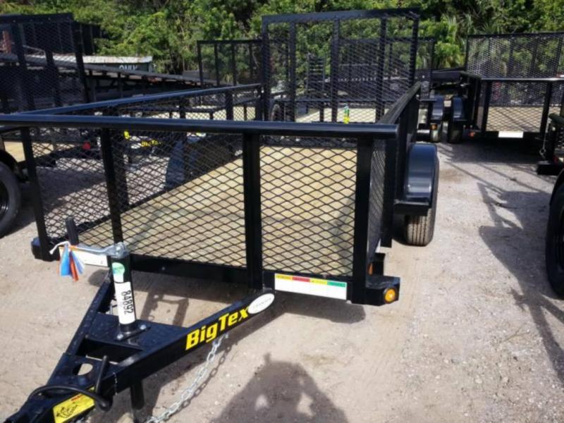 Big Tex 77x12' Utility Trailer Mesh 2' Sides Big Tex 77x12' Utility Trailer Mesh 2' Sides