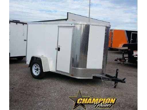 Arising 5x10 Enclosed Cargo Trailer Motor Cycle Storage Arising 5x10 Enclosed Cargo Trailer Motor Cycle Storage