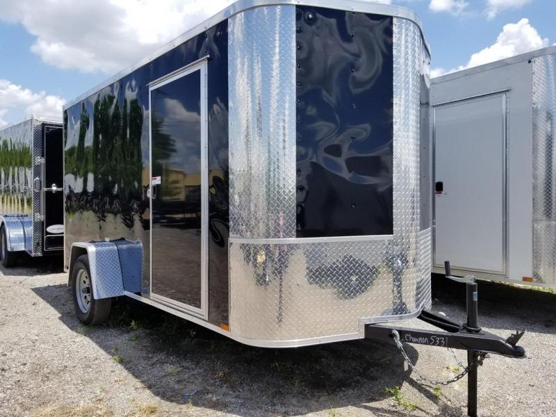 Arising 7 x 12 Enclosed Trailer Cargo Trailer Tandem Axle Motorcycle Storage Arising 7 x 12 Enclosed Trailer Cargo Trailer Tandem Axle Motorcycle Storage