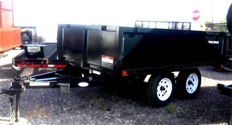 Triple Crown Trailers 6x10 Dump Dump Trailer Triple Crown Trailers 6x10 Dump Dump Trailer