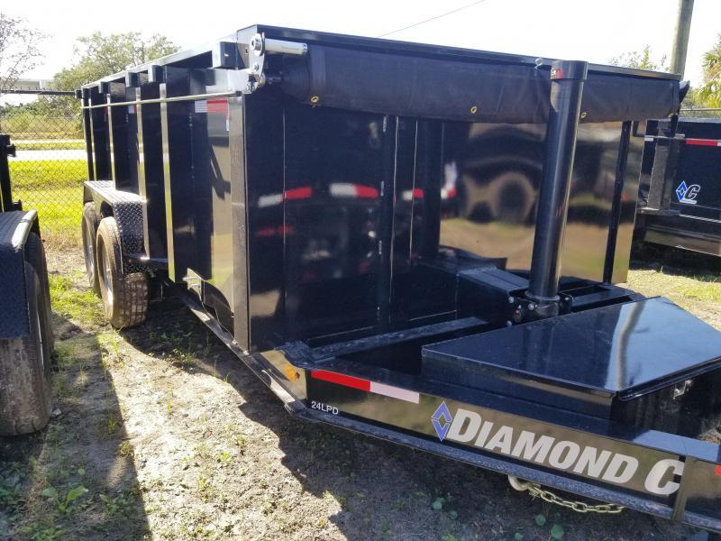 Diamond C 24LPT TELESCOPIC Low Profile Dump 4' sides Diamond C 24LPT TELESCOPIC Low Profile Dump 4' sides
