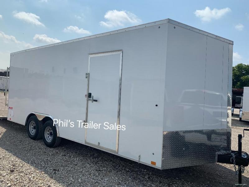8.5X20 Pace American 7 FT INTERIOR 5200 LB AXLES Slant Nose Enclosed Cargo Trailer 8.5X20 Pace American 7 FT INTERIOR 5200 LB AXLES Slant Nose Enclosed Cargo Trailer