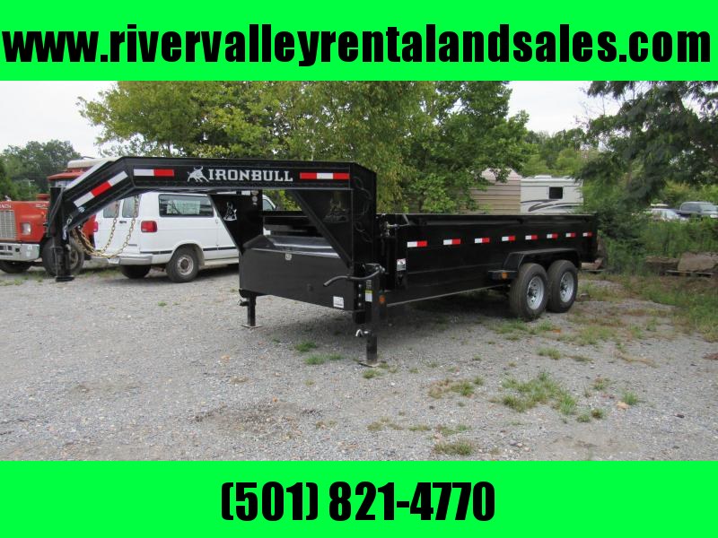 2019 Iron Bull 83" x 16' Gooseneck Dump Trailer 2019 Iron Bull 83" x 16' Gooseneck Dump Trailer