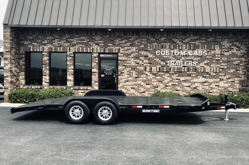 2019 Sure-Trac 7' x 20' Steel Deck Car Hauler 10k 2019 Sure-Trac 7' x 20' Steel Deck Car Hauler 10k