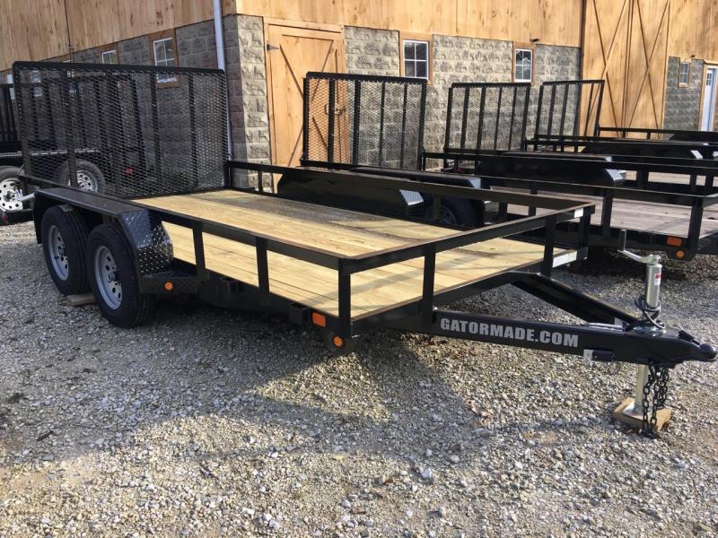 2019 82" x 14' GATOR MADE UTILITY / LANDSCAPE / ATV TRAILER 2019 82" x 14' GATOR MADE UTILITY / LANDSCAPE / ATV TRAILER