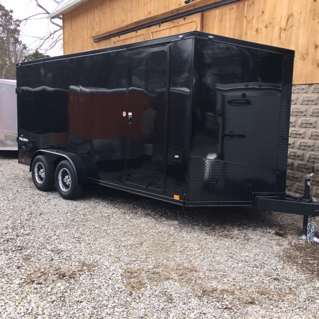 2019 FORMULA FACTORY SPECIAL "BLACK-OUT" 7' X 16' ENCLOSED CARGO TRAILER 2019 FORMULA FACTORY SPECIAL "BLACK-OUT" 7' X 16' ENCLOSED CARGO TRAILER