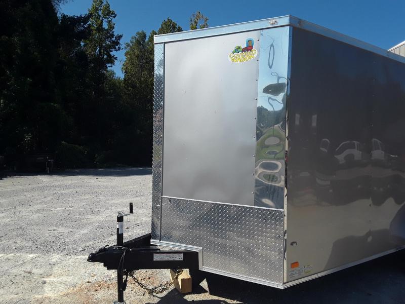 2019 Covered Wagon Trailers 7' X 16' Enclosed W/2 3500 lb axles Enclosed Cargo Trailer 2019 Covered Wagon Trailers 7' X 16' Enclosed W/2 3500 lb axles Enclosed Cargo Trailer