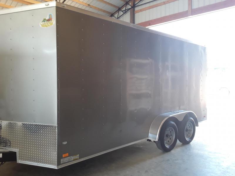 2018 Covered Wagon Trailers 7 X 16 Enclosed 2 3500 lb axles Enclosed Cargo Trailer 2018 Covered Wagon Trailers 7 X 16 Enclosed 2 3500 lb axles Enclosed Cargo Trailer