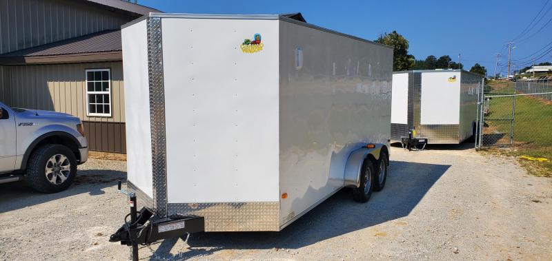 2020 Covered Wagon 7' X 16' Enclosed Trailer W/2 3500 lb axles 2020 Covered Wagon 7' X 16' Enclosed Trailer W/2 3500 lb axles