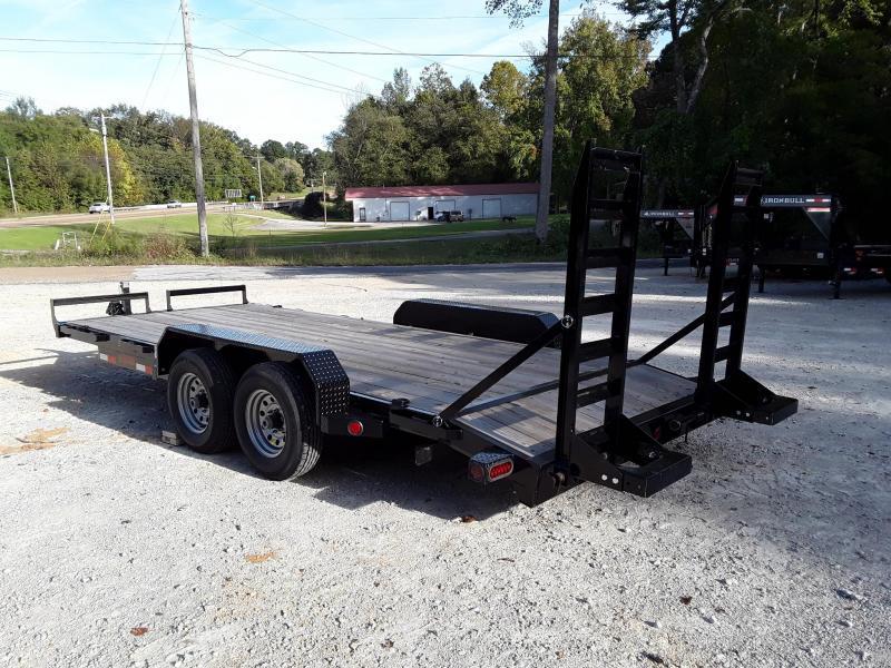 2019 Iron Bull 83" X 18' Equipment 5200lb Axles 10400lb GVWR 2019 Iron Bull 83" X 18' Equipment 5200lb Axles 10400lb GVWR