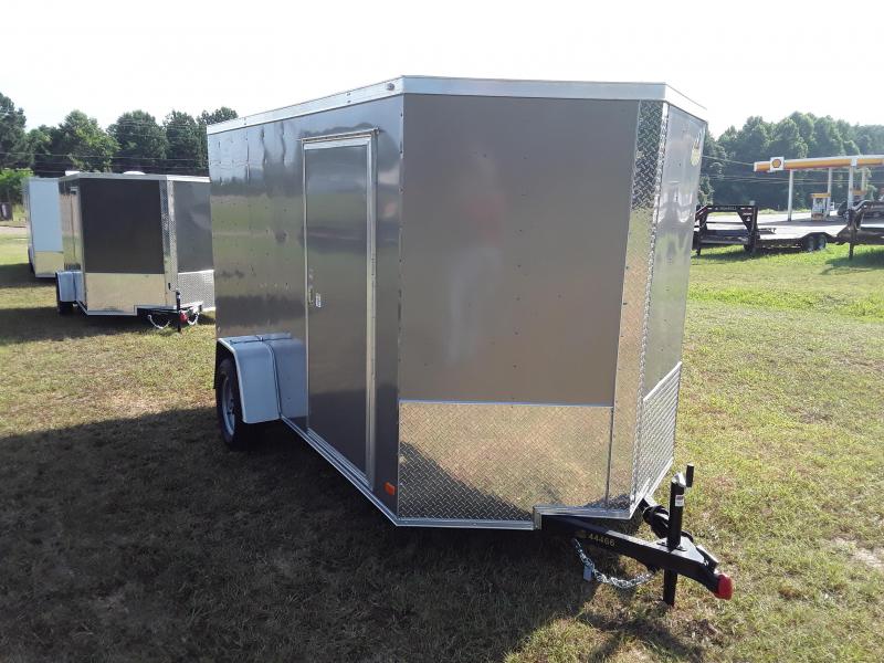 2018 Covered Wagon Trailers 6 By 12' Gold Mine Series Single Axle 3000 lb Enclosed Cargo Trailer 2018 Covered Wagon Trailers 6 By 12' Gold Mine Series Single Axle 3000 lb Enclosed Cargo Trailer