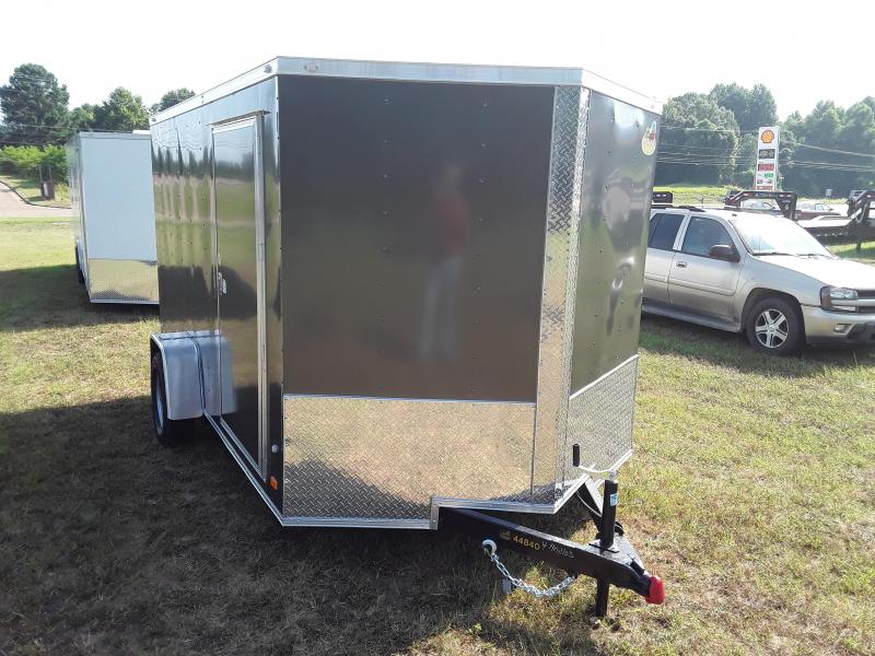 2018 Covered Wagon Trailers 7 X 12 Enclosed Single Axle Charcoal Enclosed Cargo Trailer 2018 Covered Wagon Trailers 7 X 12 Enclosed Single Axle Charcoal Enclosed Cargo Trailer