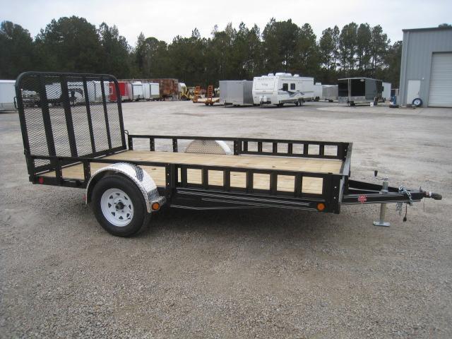 2019 PJ Trailers U8 83 x 12 Utility Trailer with Rear Gate and ATV Ramps 2019 PJ Trailers U8 83 x 12 Utility Trailer with Rear Gate and ATV Ramps
