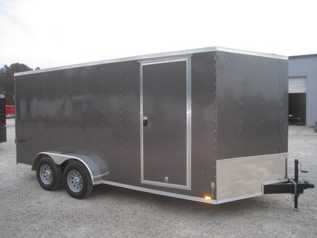 2019 Pace American Journey 7x16 Vnose Charcoal Enclosed Cargo Trailer 2019 Pace American Journey 7x16 Vnose Charcoal Enclosed Cargo Trailer