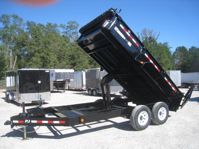 2019 PJ Trailers DL 14X83 Low Pro Dump Trailer with Tarp 2019 PJ Trailers DL 14X83 Low Pro Dump Trailer with Tarp