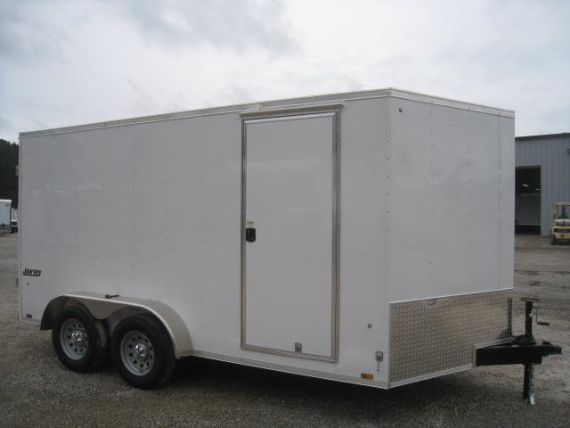 2019 Pace American Journey 7 x 14 Vnose Enclosed Cargo Trailer with Double Rear Doors 2019 Pace American Journey 7 x 14 Vnose Enclosed Cargo Trailer with Double Rear Doors