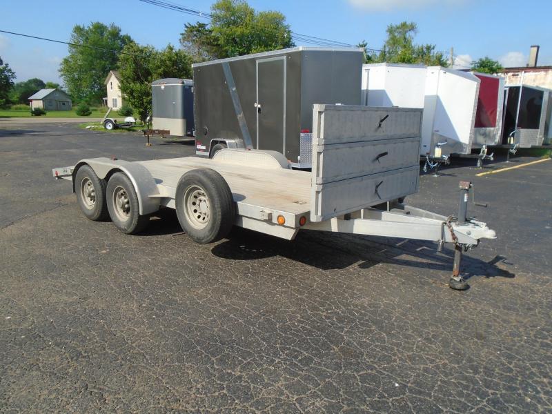 2009 R and R Trailers 16 all aluminum 10k auto/ machinery Equipment Trailer 2009 R and R Trailers 16 all aluminum 10k auto/ machinery Equipment Trailer