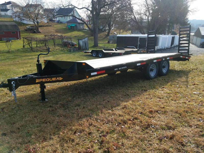 2019 Pequea DECKOVER 20 Flatbed Trailer 2019 Pequea DECKOVER 20 Flatbed Trailer