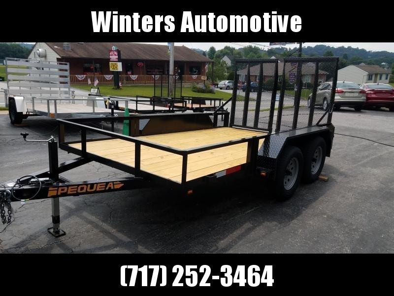 2019 Pequea 80x12 Tandem Axle Utility Trailer 2019 Pequea 80x12 Tandem Axle Utility Trailer