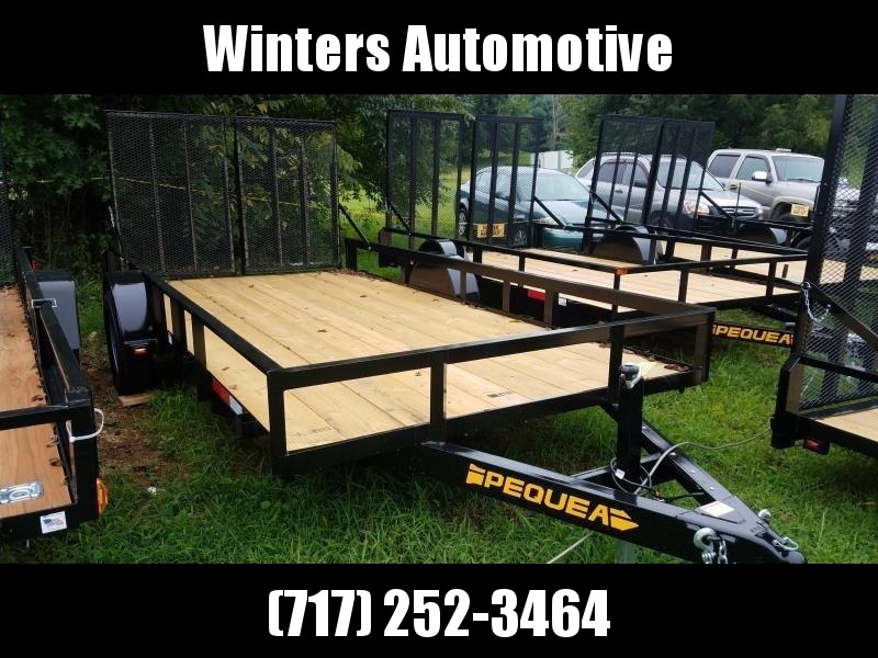 2019 Pequea 80x14 Utility Trailer 2019 Pequea 80x14 Utility Trailer