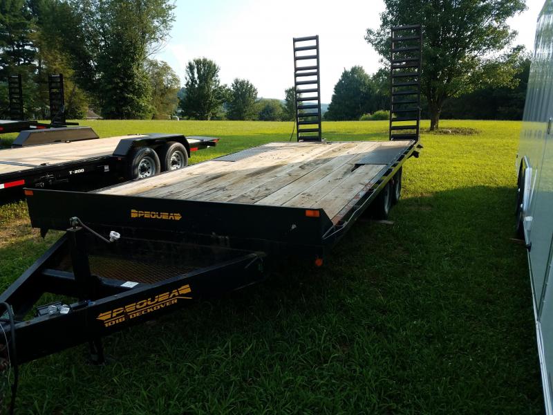 2008 Pequea 1018 Deckover Equipment Trailer 2008 Pequea 1018 Deckover Equipment Trailer
