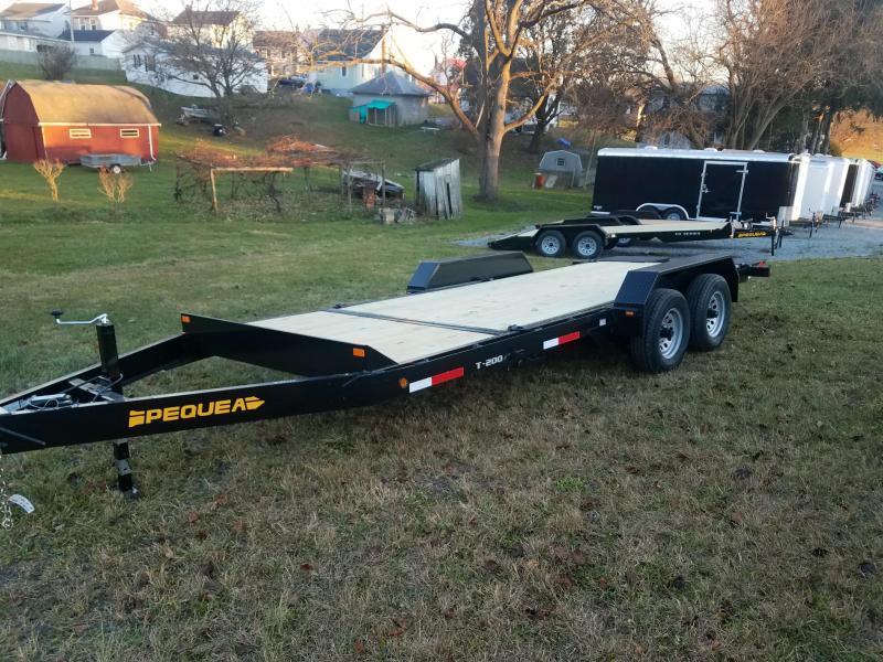 2018 Pequea T200 20 TILT DECK Equipment Trailer 2018 Pequea T200 20 TILT DECK Equipment Trailer