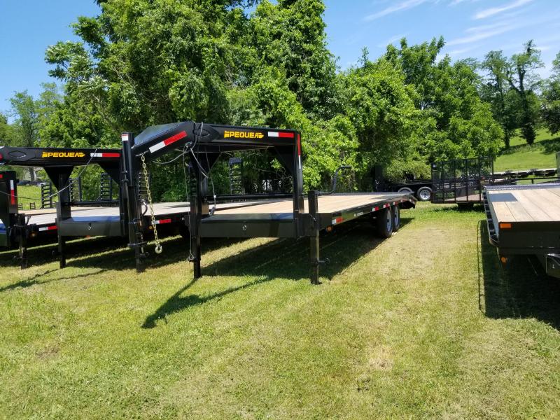 2019 Pequea Goose Neck DECKOVER 24 Flatbed Trailer LEVEL 2019 Pequea Goose Neck DECKOVER 24 Flatbed Trailer LEVEL
