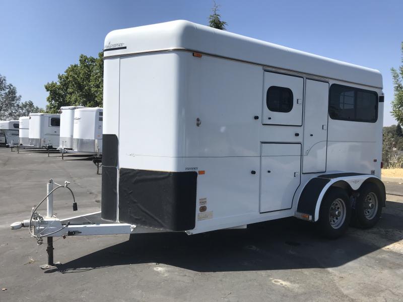 1997 Sundowner Trailers Performer 2H BP Horse Trailer 1997 Sundowner Trailers Performer 2H BP Horse Trailer