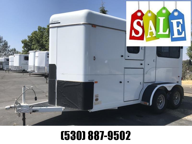 1997 Sundowner Trailers Performer 2H BP Horse Trailer 1997 Sundowner Trailers Performer 2H BP Horse Trailer