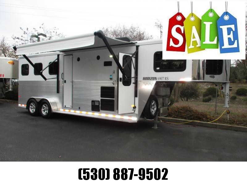 2018 Sundowner Trailers Horizon 6907 3H LQ Warmblood Horse Trailer 2018 Sundowner Trailers Horizon 6907 3H LQ Warmblood Horse Trailer