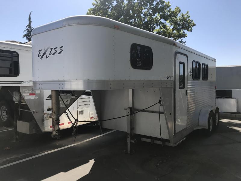2008 Exiss Trailers 2H GN Horse Trailer 2008 Exiss Trailers 2H GN Horse Trailer