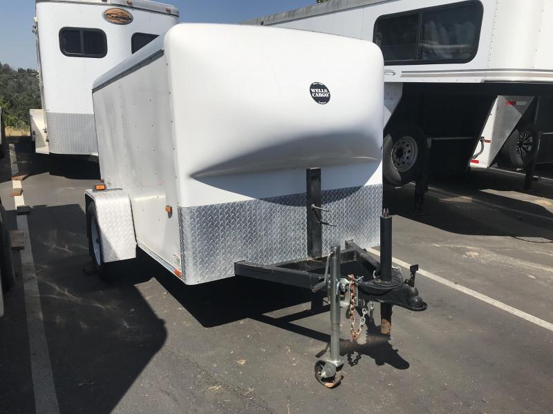 1999 Wells Cargo 5 x 8 Motorcycle Enclosed Cargo Trailer 1999 Wells Cargo 5 x 8 Motorcycle Enclosed Cargo Trailer