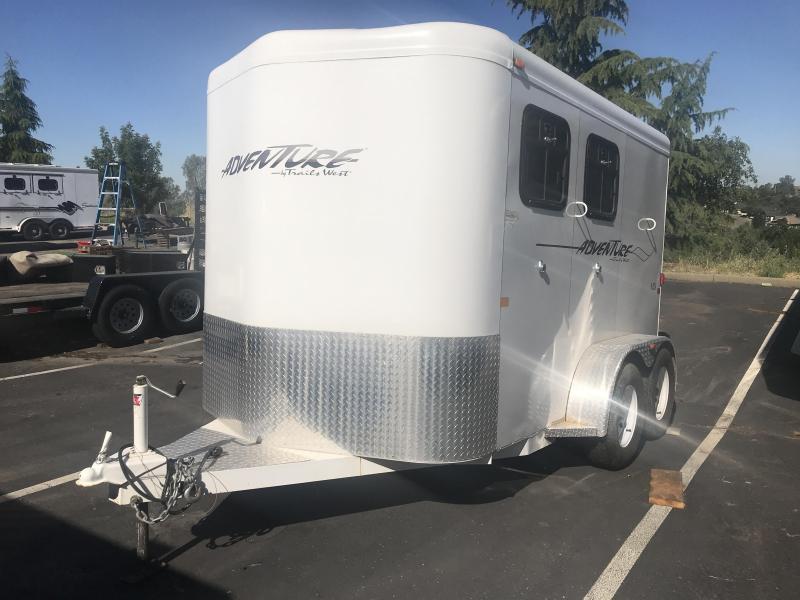 2007 Trails West Manufacturing 2H BP Adventure Horse Trailer 2007 Trails West Manufacturing 2H BP Adventure Horse Trailer