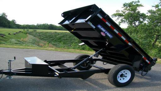 Sure-Trac 5 x 8 Low Profile Homeowner Dump Trailer Sure-Trac 5 x 8 Low Profile Homeowner Dump Trailer