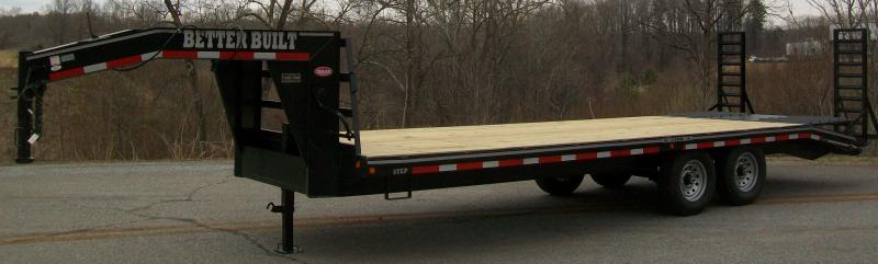 24' 14K Gooseneck Equipment Trailer w/Pop-Up Traction Cleat Dovetail 24' 14K Gooseneck Equipment Trailer w/Pop-Up Traction Cleat Dovetail