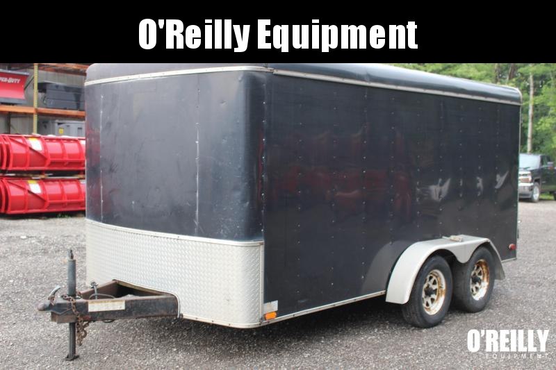 2002 United Trailers U714TA35 Enclosed Cargo Trailer Used 2002 United Trailers U714TA35 Enclosed Cargo Trailer Used