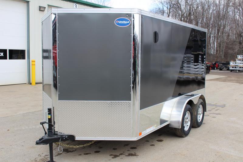 2019 United Trailers XLMTV 7x12 Motorcycle Trailer 2019 United Trailers XLMTV 7x12 Motorcycle Trailer