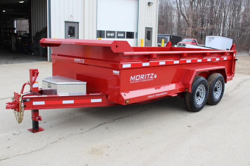 2019 Moritz International 6'10"x14 HD Dump Trailer 2019 Moritz International 6'10"x14 HD Dump Trailer