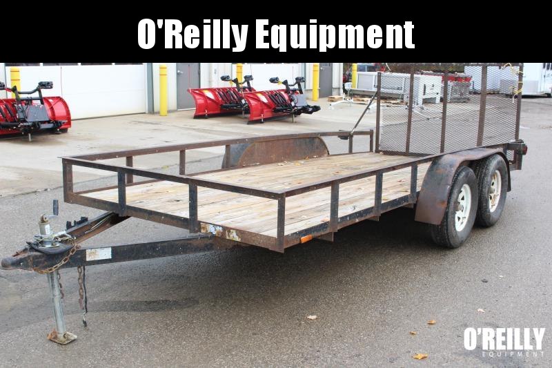 2010 American Manufacturing Operations (AMO) UT162 Utility Trailer USED 2010 American Manufacturing Operations (AMO) UT162 Utility Trailer USED