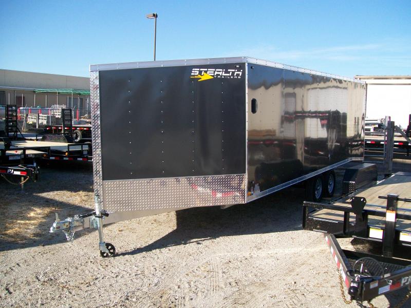 2019 Stealth Apache 8.5X27 7K GVWR Snowmobile Trailer 2019 Stealth Apache 8.5X27 7K GVWR Snowmobile Trailer