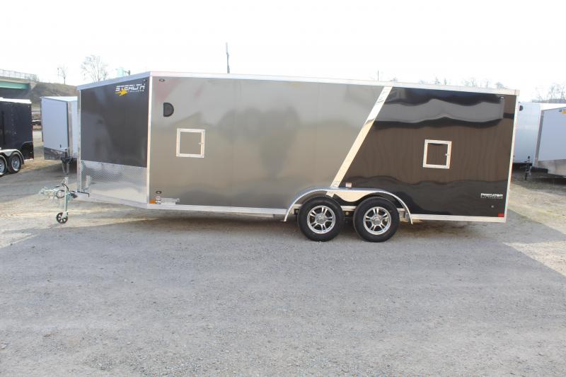 2019 Stealth Predator 7X23 7K GVWR Snowmobile Trailer 2019 Stealth Predator 7X23 7K GVWR Snowmobile Trailer