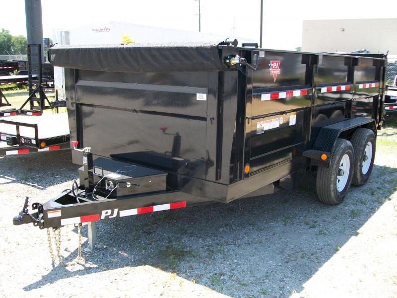 2019 PJ DM 83"X14' 14K GVWR Dump Trailer 2019 PJ DM 83"X14' 14K GVWR Dump Trailer