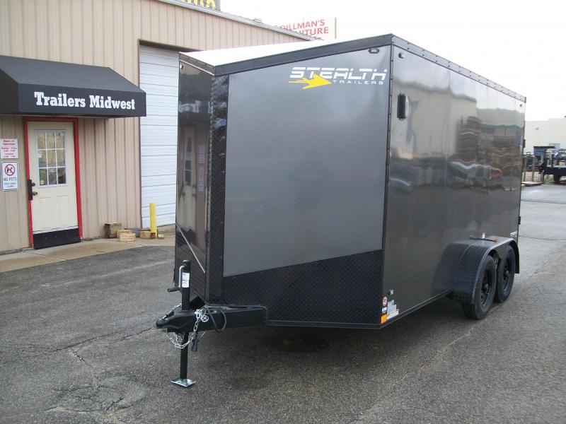 2019 Stealth Titan 7X14 7K GVWR Blackout Cargo Trailer 2019 Stealth Titan 7X14 7K GVWR Blackout Cargo Trailer