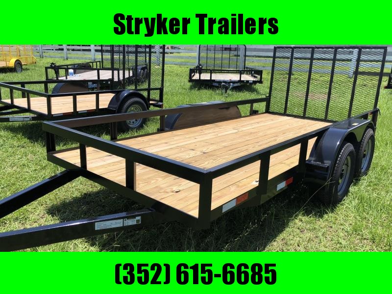6x14 Tandem Axle 7K Utility Trailer w/Gate 6x14 Tandem Axle 7K Utility Trailer w/Gate