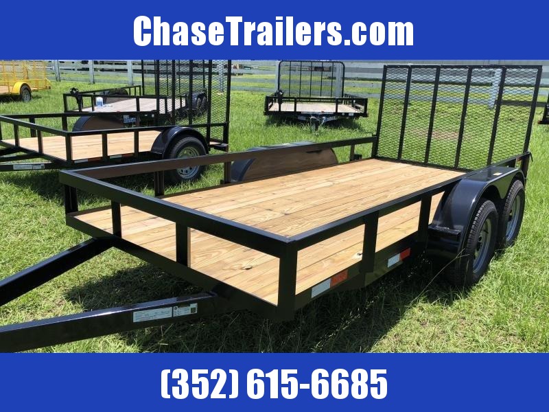 6x12 Tandem Axle 7K Utility Trailer w/Gate 6x12 Tandem Axle 7K Utility Trailer w/Gate