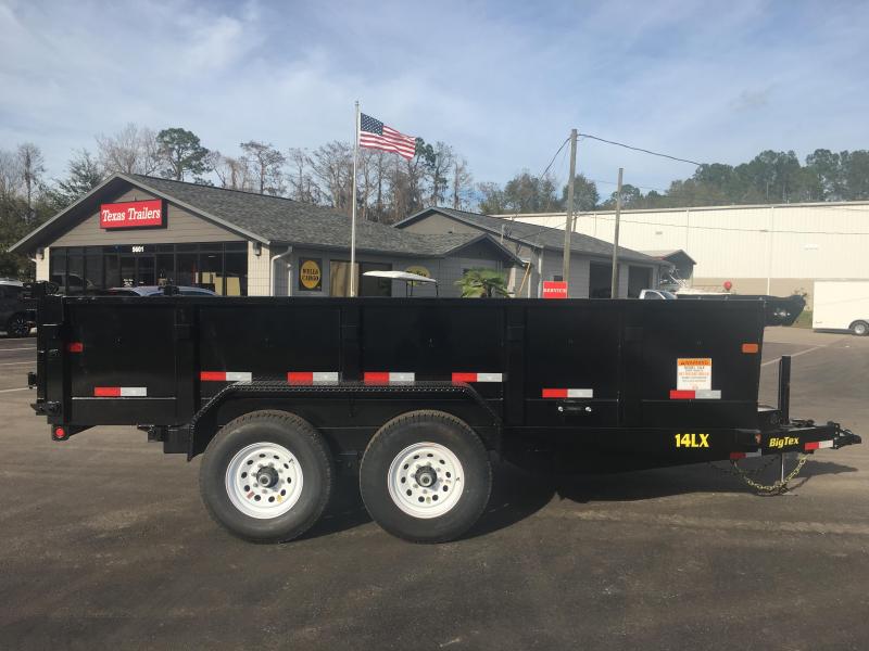 14LX14 BIG TEX 7' X 14' DUMP TRAILER W/ HYDRAULIC JACK Trailers For Sale Near Me