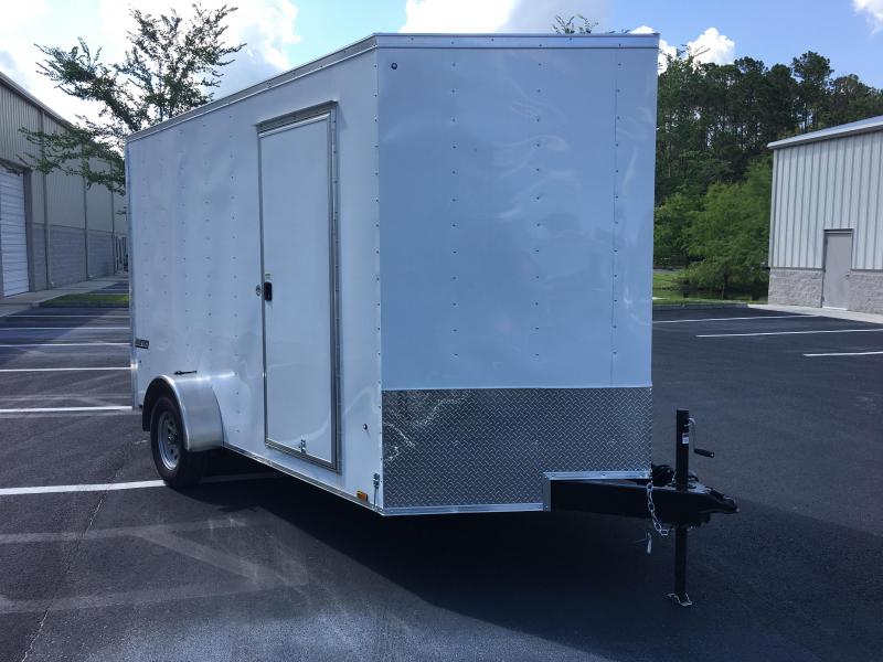 JV7X12SE2 PACE AMERICAN 7 X 12 ENCLOSED CARGO TRAILER W/ 12" EXTRA HEIGHT JV7X12SE2 PACE AMERICAN 7 X 12 ENCLOSED CARGO TRAILER W/ 12" EXTRA HEIGHT