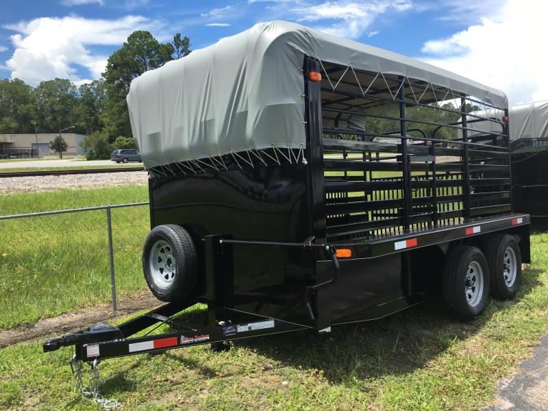 ST1270B TEXAS TRAILERS 12' BUMPER PULL STOCK TRAILER W/ FULL WALK OUT ESCAPE DOOR AND CUT GATE ST1270B TEXAS TRAILERS 12' BUMPER PULL STOCK TRAILER W/ FULL WALK OUT ESCAPE DOOR AND CUT GATE