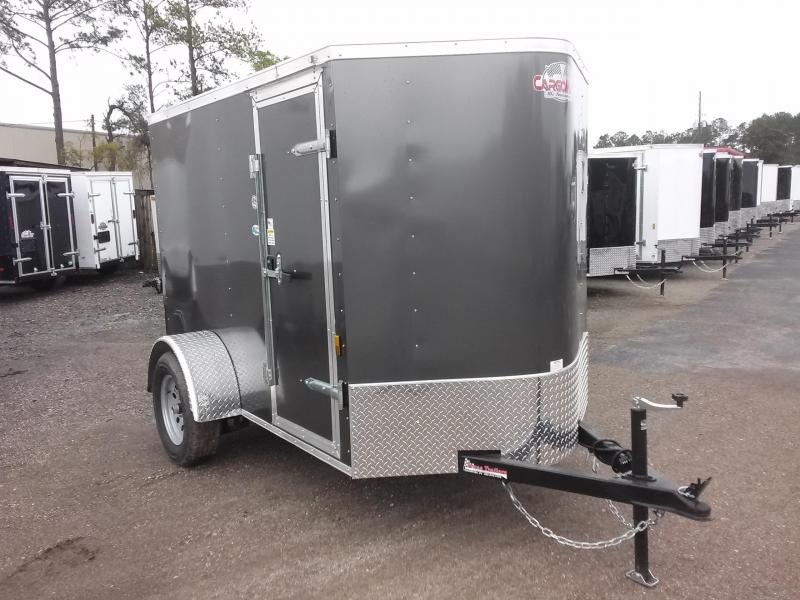 GANS58SA CARGO MATE 5 X 8 ENCLOSED CARGO TRAILER W/ REAR RAMP DOOR AND SIDE DOOR GANS58SA CARGO MATE 5 X 8 ENCLOSED CARGO TRAILER W/ REAR RAMP DOOR AND SIDE DOOR